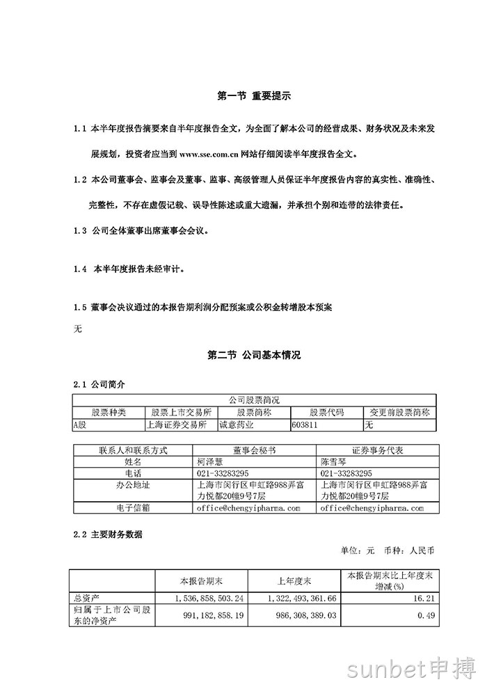 sunbet申搏2022年半年度报告摘要_页面_2